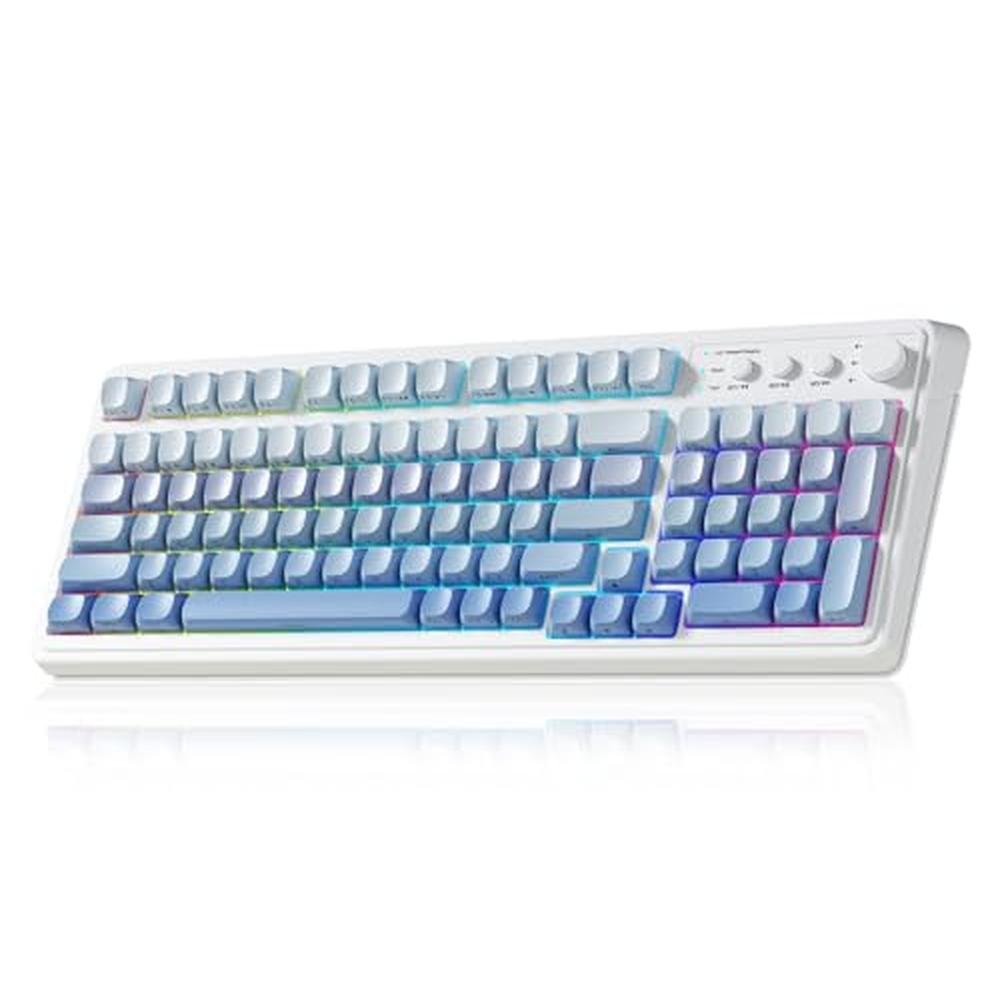 Keyboard Aula: AULA S99 Gaming Keyboard Wireless Computer – Front View