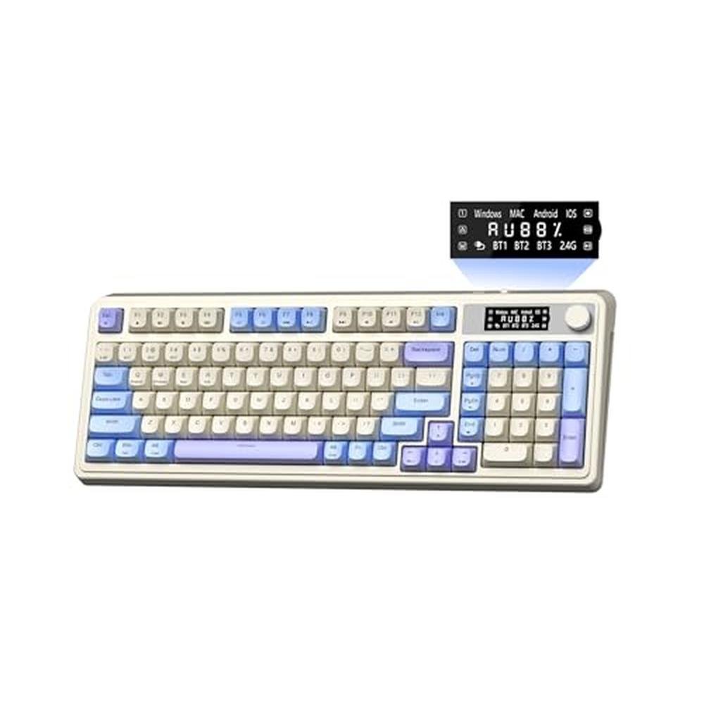Gaming Keyboard AULA S99 Pro: Premium High-End Keyboard – Front View