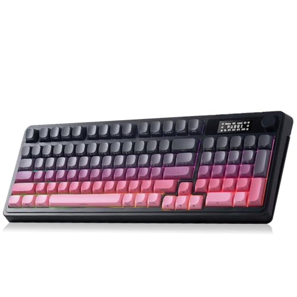 Keyboard AULA: AULA S99 Pro Wireless Keyboard with Media – Front View