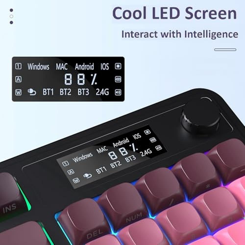 Keyboard AULA: AULA S99 Pro Wireless Keyboard with Media – In Use