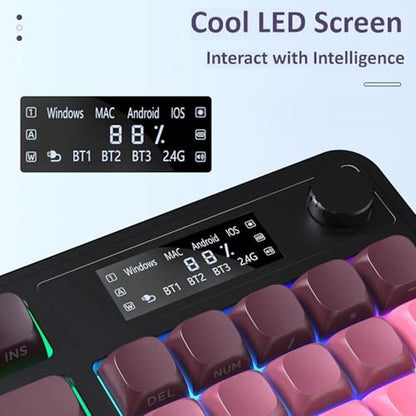 Keyboard AULA: AULA S99 Pro Wireless Keyboard with Media – In Use