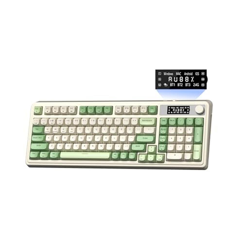 Keyboard AULA: AULA S99 Pro Wireless Gaming Keyboard – Front View
