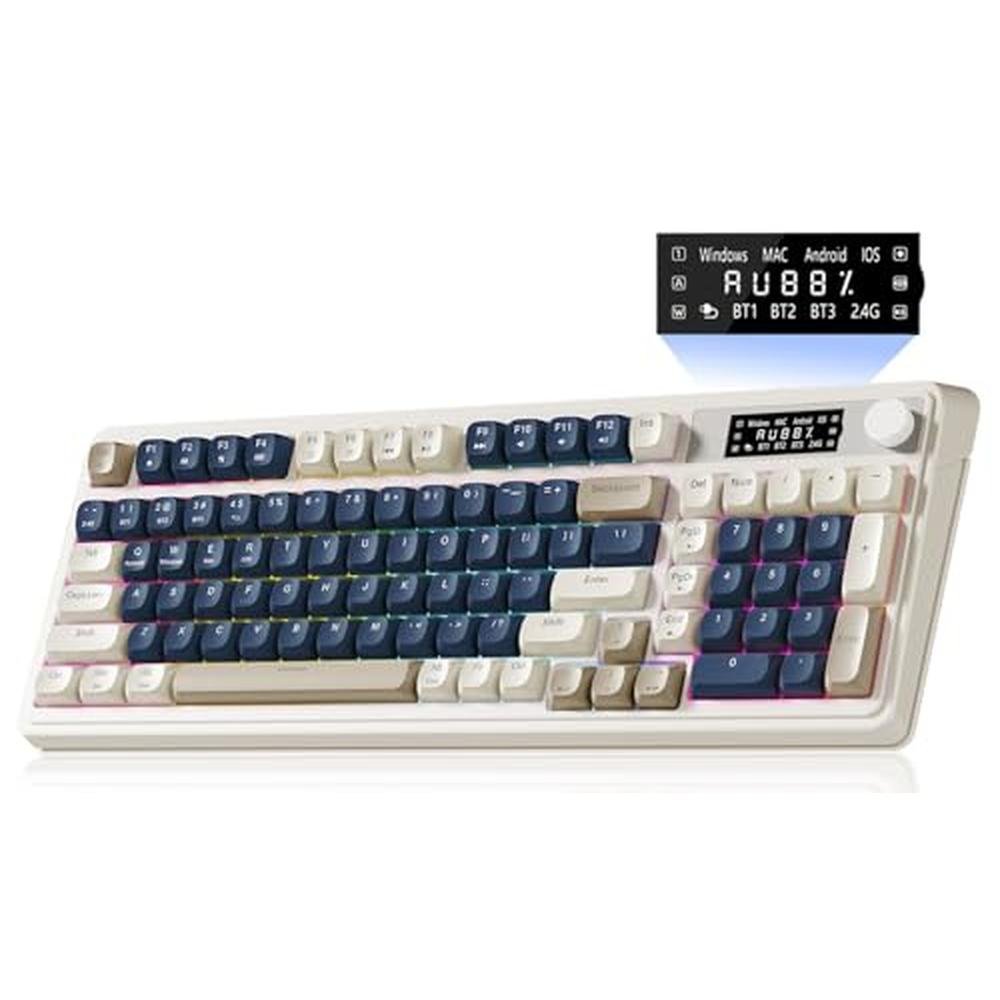 Keyboard AULA: AULA S99 Pro Wireless Gaming Keyboard – Front View