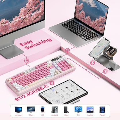 Keyboard AULA: AULA S99pro Wireless Gaming Keyboard – In Use