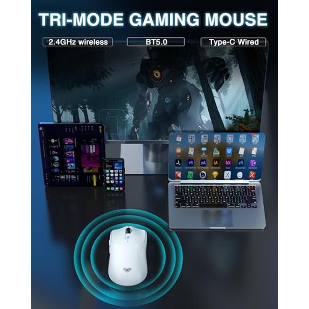 AULA SC580 Wireless Gaming Mouse – Close-up Detail