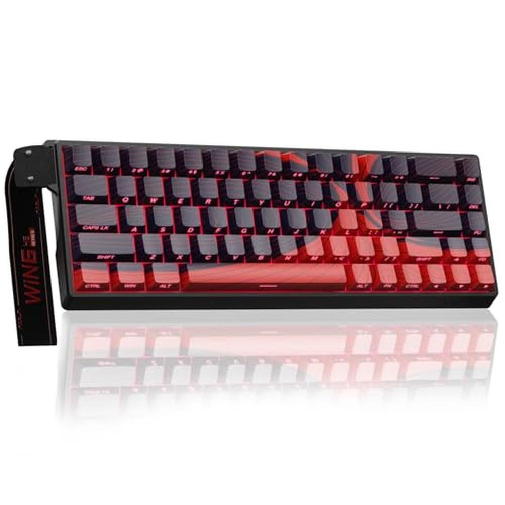 Gaming Keyboard: AULA WIN68 HE MAX Hall Effect Magnetic – Front View