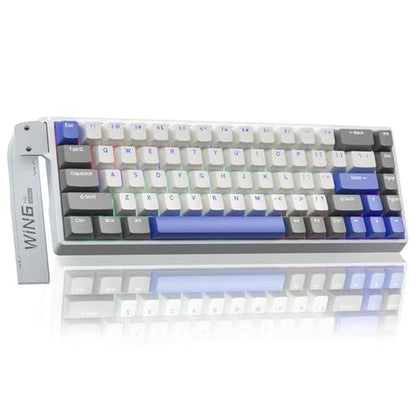 Gaming Keyboard: AULA WIN68 HE MAX Hall Effect Magnetic – Front View