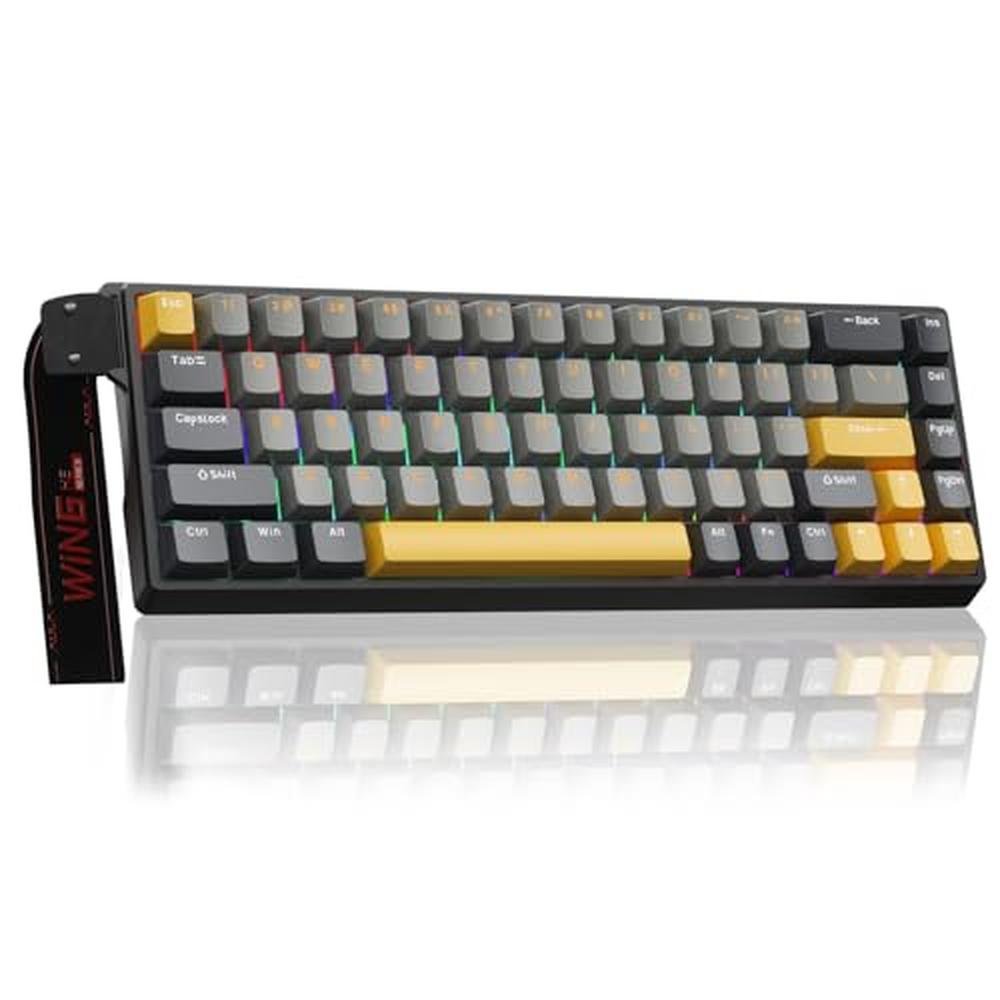 Gaming Keyboard: AULA WIN68 HE MAX Hall Effect Magnetic – Front View