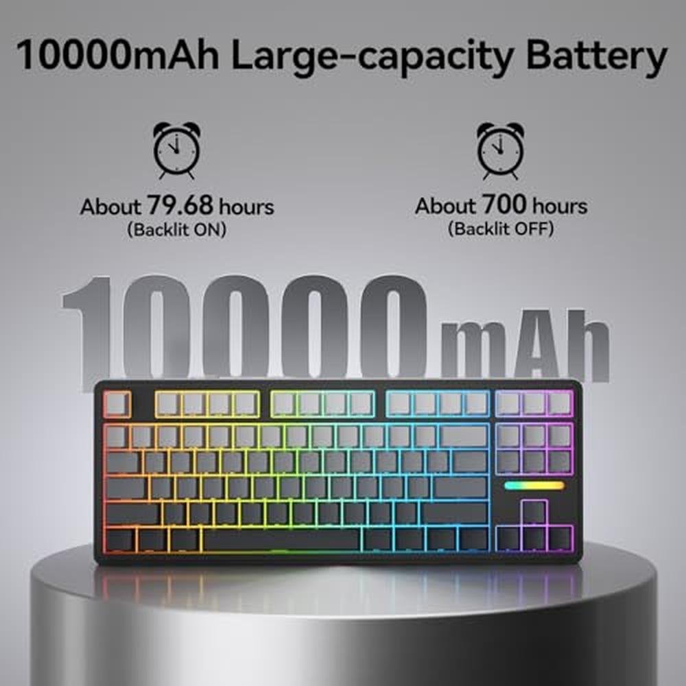 Keyboard Ausdom: AUSDOM H87 Wireless Mechanical Keyboard – Close-up Detail
