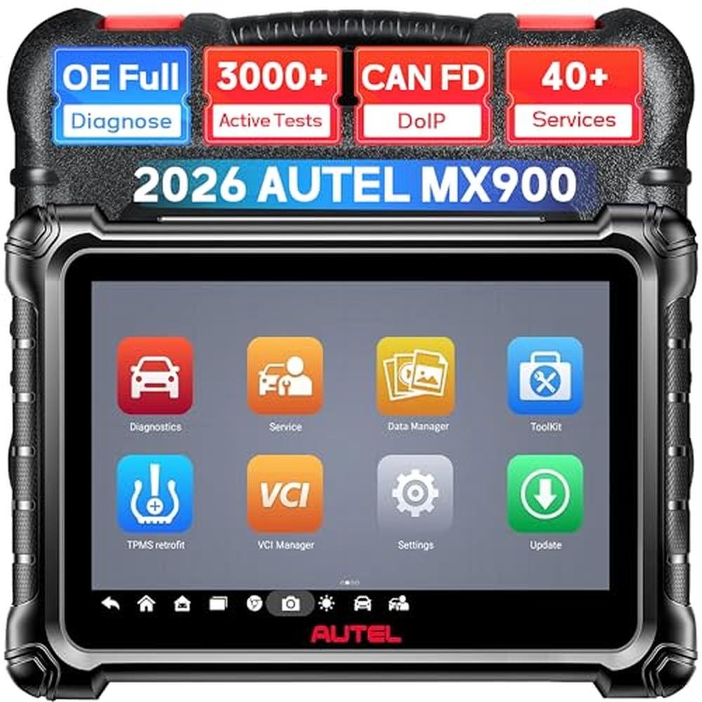 Autel MaxiCheck MX900 OBD2 Scanner – Front View