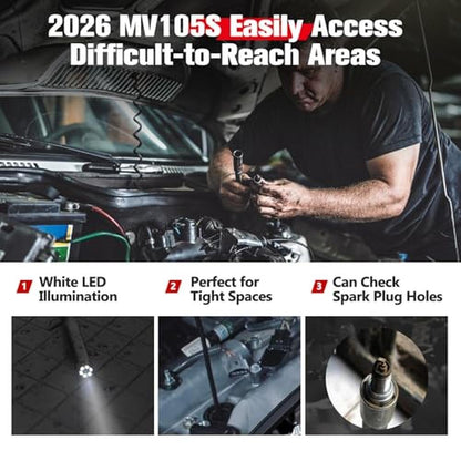 Autel Camera: Autel MaxiVideo MV105S Automotive Borescope – In Use