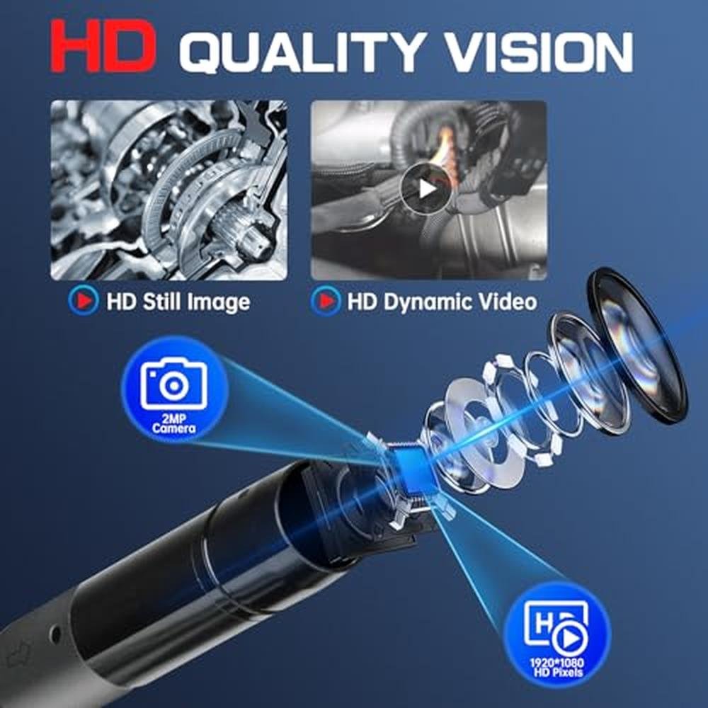 Autel Camera: Autel MaxiVideo MV108S USB Endoscope – Side View