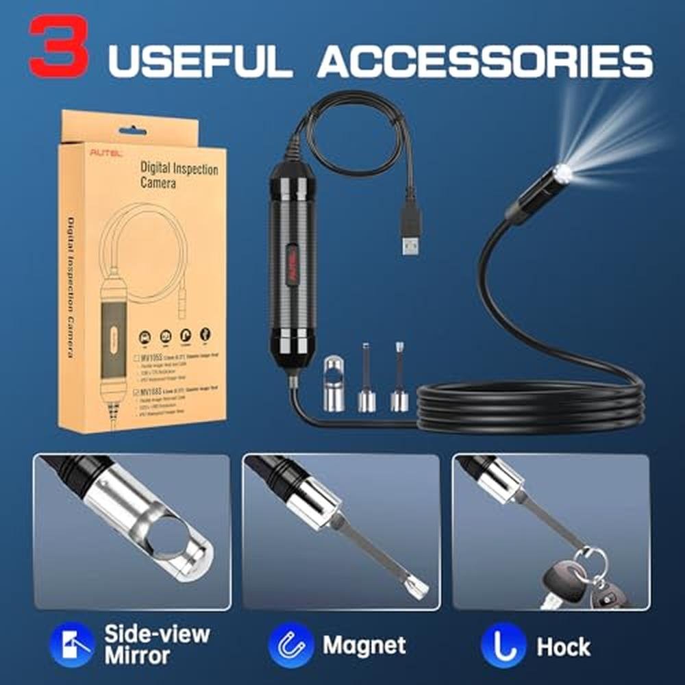 Autel Camera: Autel MaxiVideo MV108S USB Endoscope – In Use