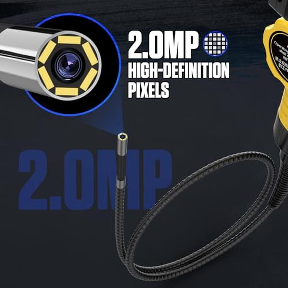 Camera Light: AUTOOL Two-Way 210 Endoscope Camera with LED – Close-up Detail