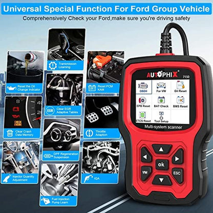 Scanner Ford: Autophix OBD2 Scanner Code Reader for Ford – In Use