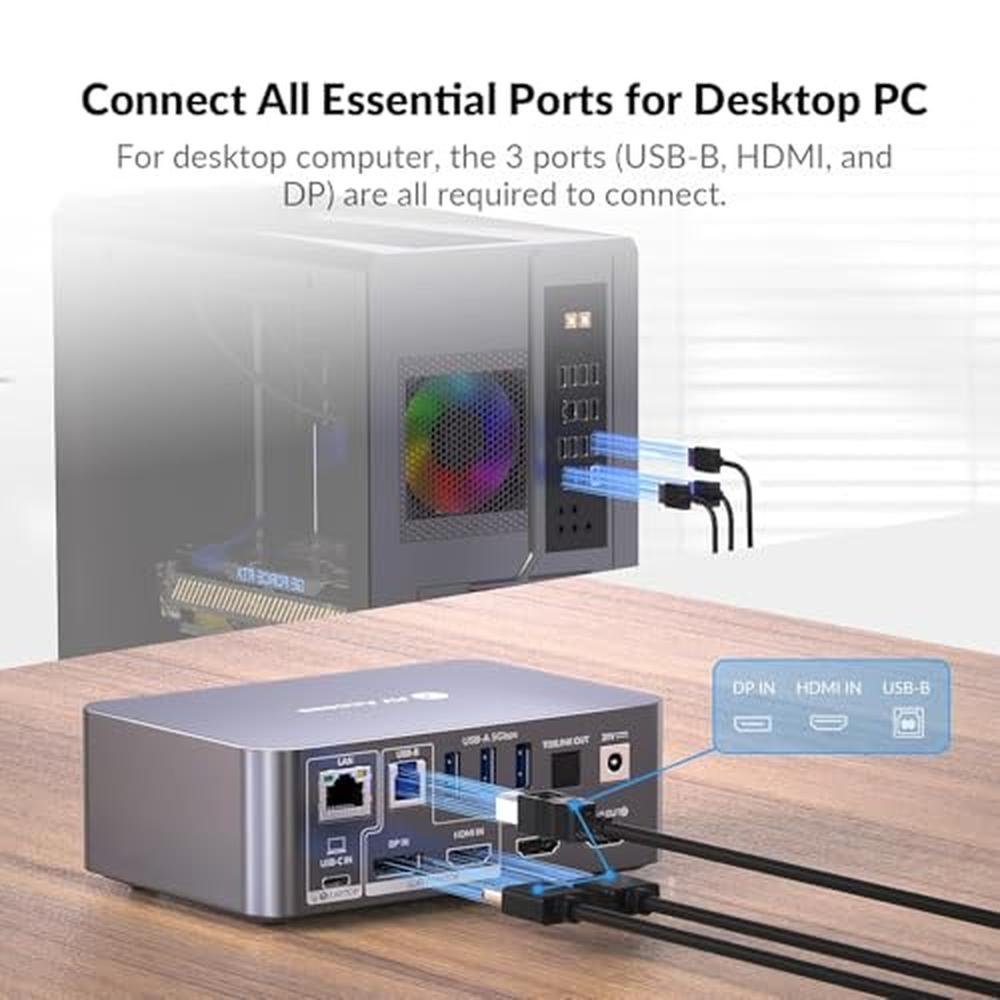 KVM Access: AV Access KVM Switch 2 Monitors 2 Computers – Packaging