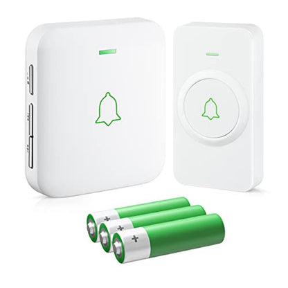 Wireless Door Chime: Avantek WA-11 Waterproof Battery – Front View
