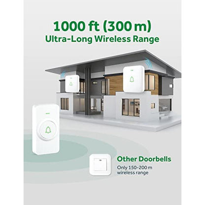 Wireless Door Chime: Avantek WA-11 Waterproof Battery – In Use
