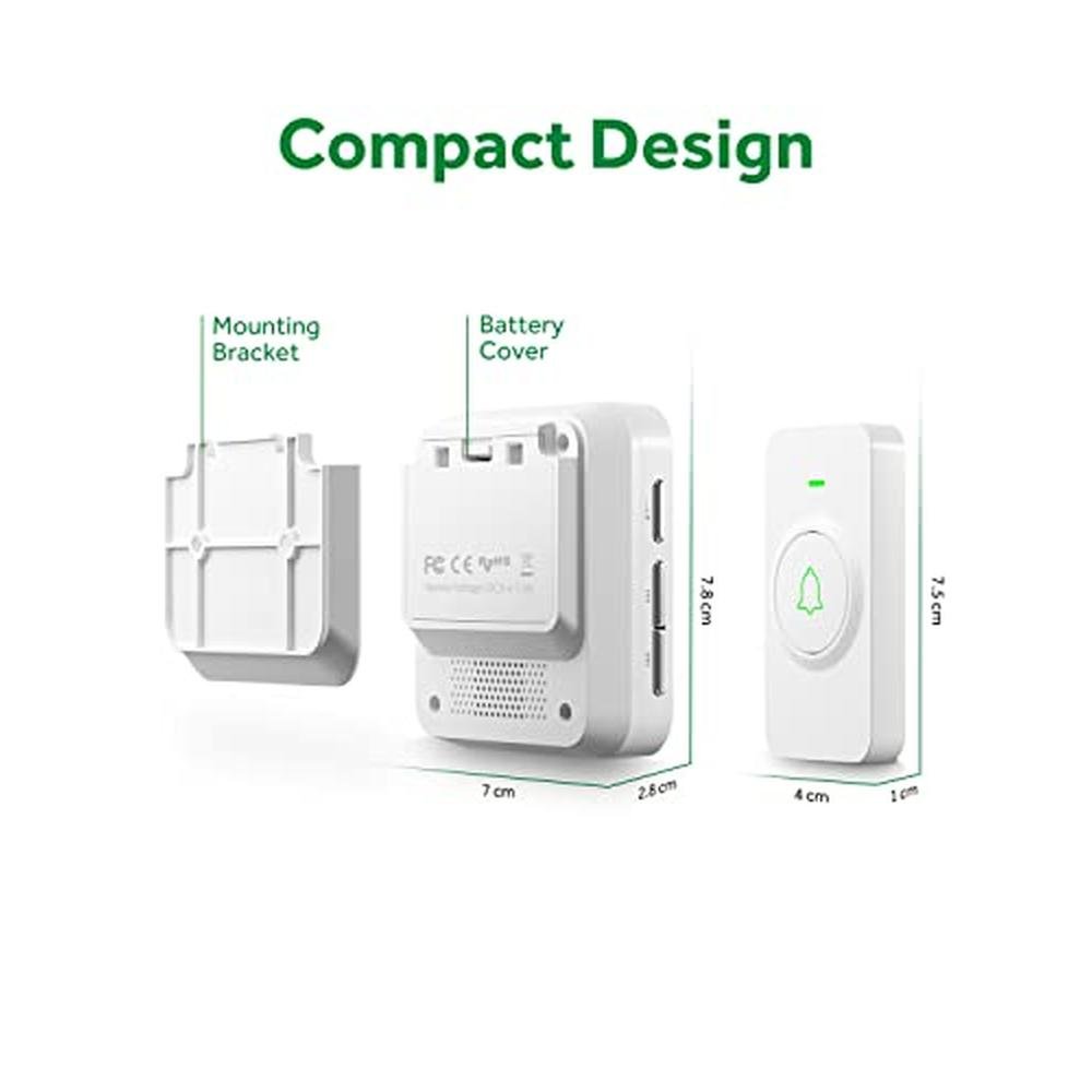 Wireless Door Chime: Avantek WA-11 Waterproof Battery – Packaging