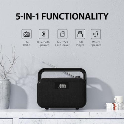 Avantree PowerByte: Portable FM Radio with Powerful 30W – In Use
