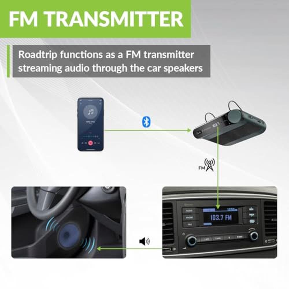 Car Speaker: Avantree Roadtrip Car Bluetooth Speaker – Close-up Detail