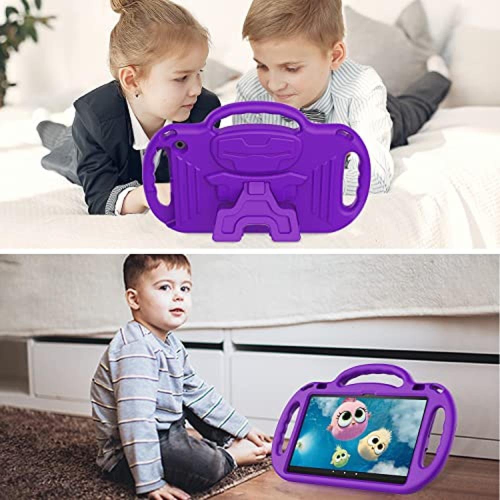 Fire HD 10 Kids Case: AVAWO Premium Shockproof Tablet Case – Side View