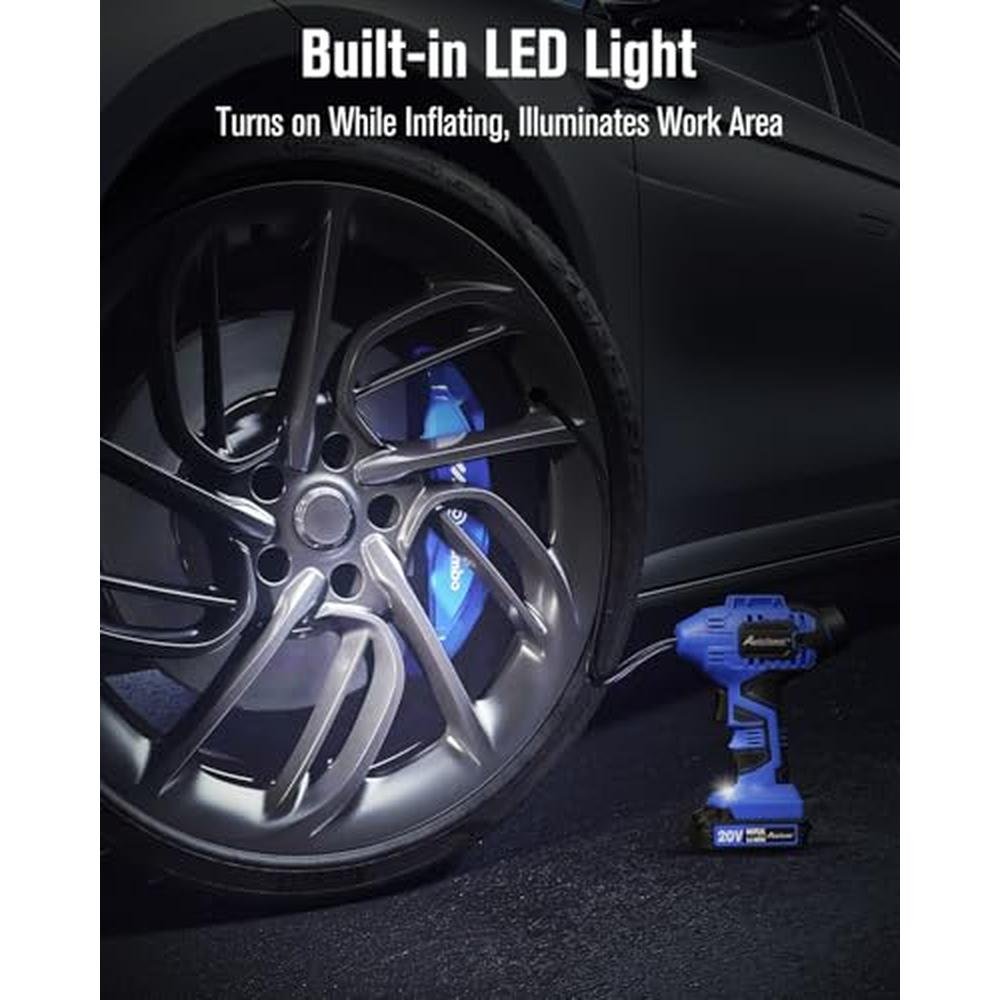 Tire Air: AVID POWER Cordless Tire Inflator Portable Air – Packaging