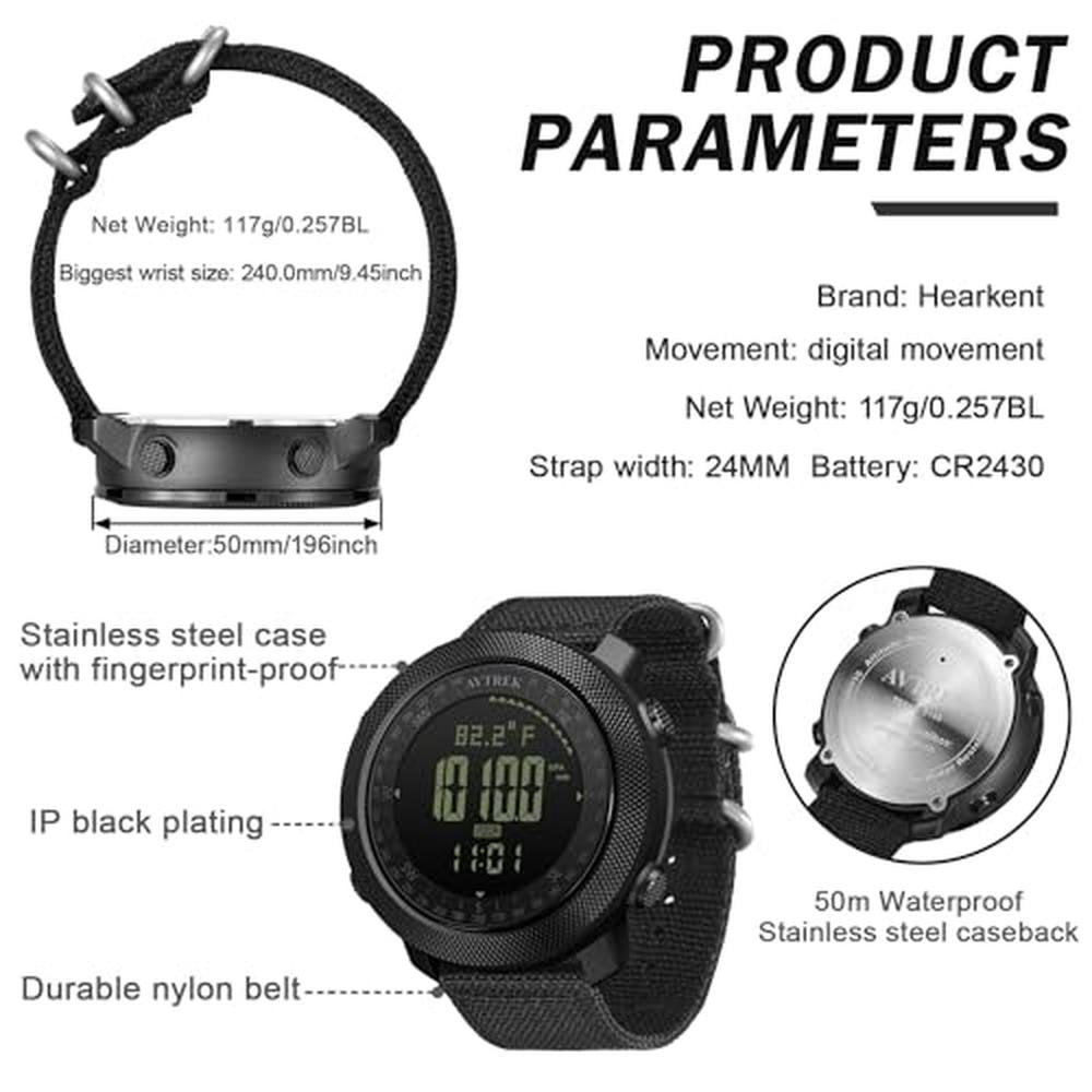 AVTREK Digital: AVTREK Sport Watches for Men Tactical – Packaging