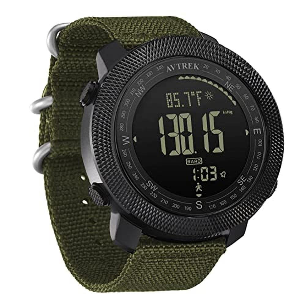 Watch AVTREK: AVTREK Men's Outdoor Sport Digital Wrist – Front View