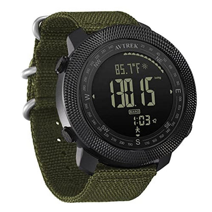 Watch AVTREK: AVTREK Men's Outdoor Sport Digital Wrist – Front View