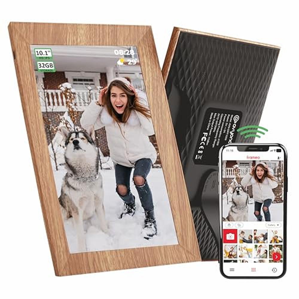 Avyona 10.1 Smart WiFi Digital Photo Frame – Front View