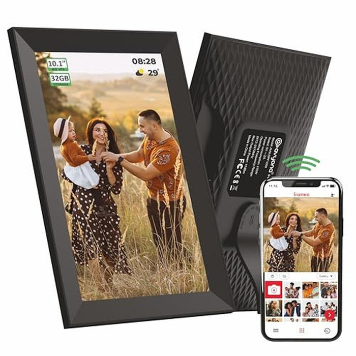Avyona 10.1 Smart WiFi Digital Photo Frame – Front View