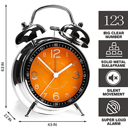AYRELY Super Loud Alarm Clock for Heavy Sleepers Adults – Side View