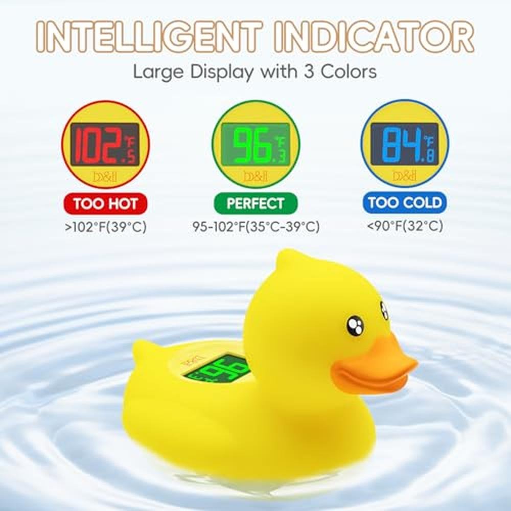 Baby Bath Thermometer: B&H Rechargeable Digital Infant – Close-up Detail