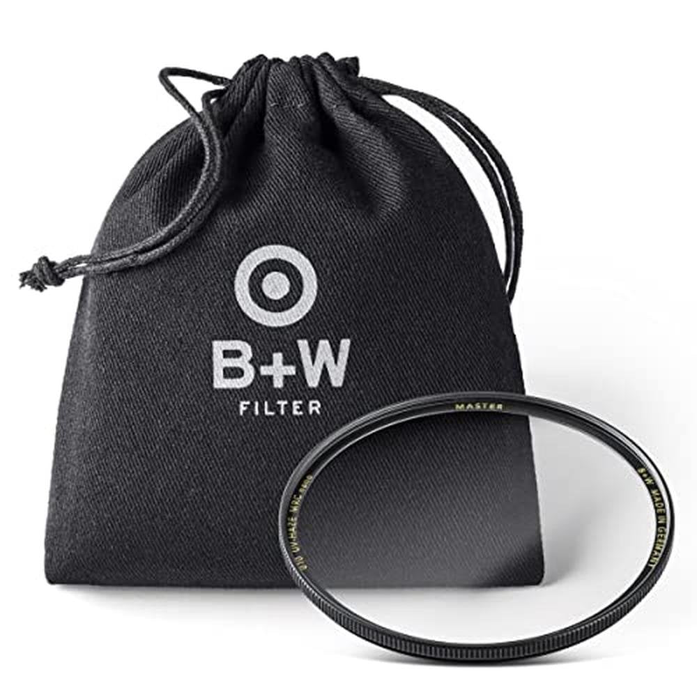 B+W 39mm Master UV Haze MRC Nano 010M Glass Filter_Black – Side View
