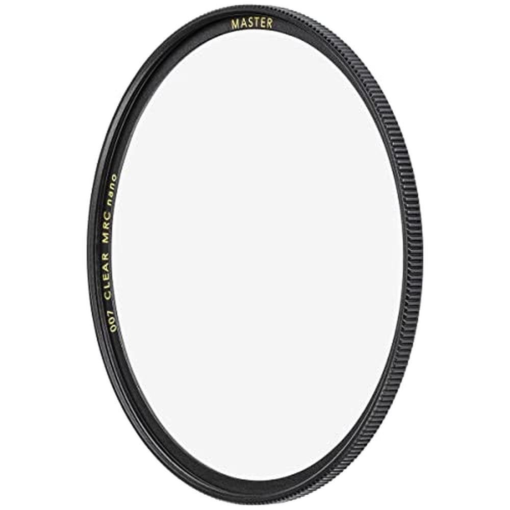 B+W 62mm Master Clear MRC Nano 007M Glass Filter – Front View