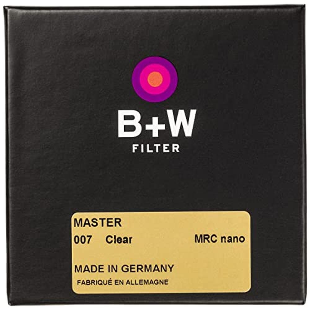 B+W 62mm Master Clear MRC Nano 007M Glass Filter – Close-up Detail