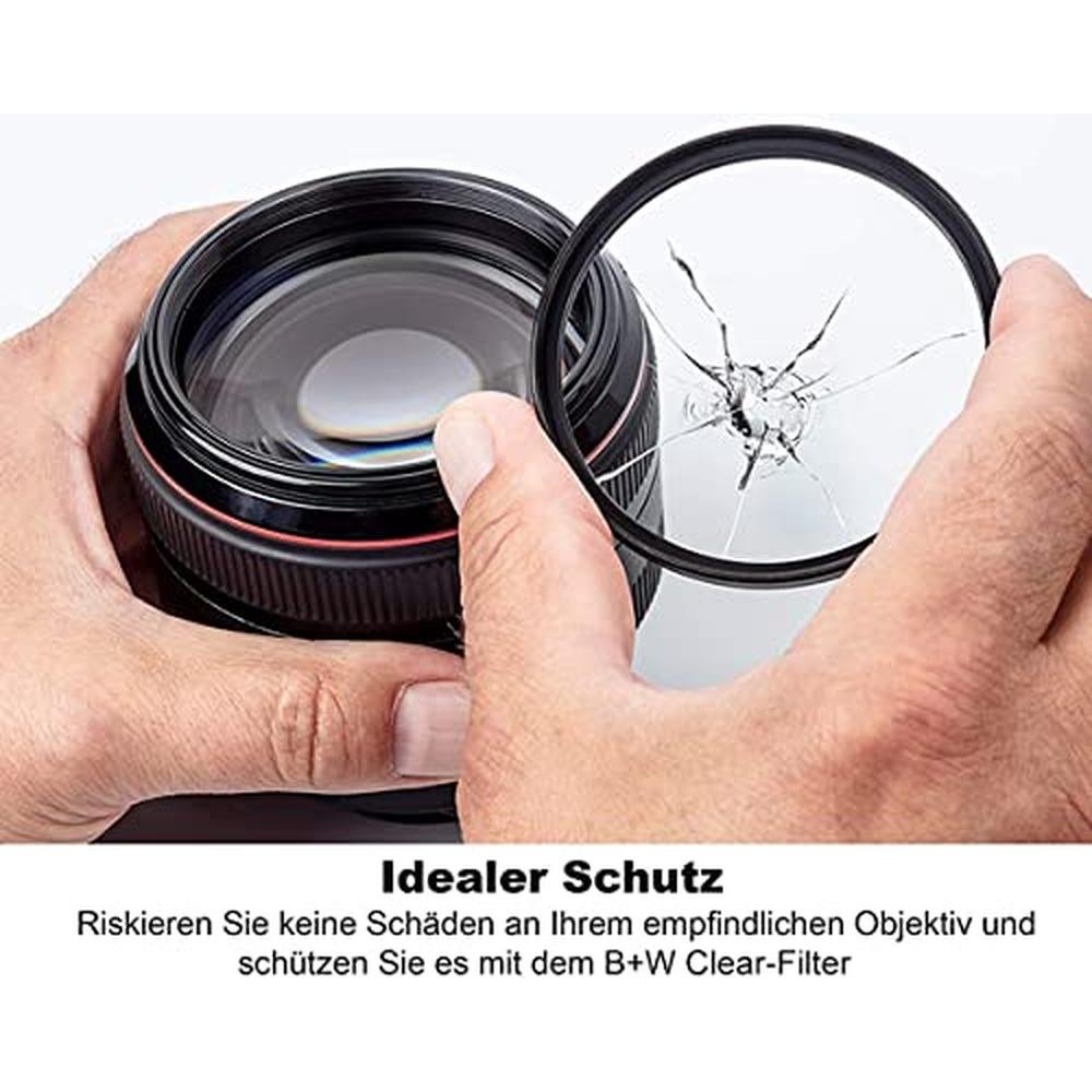 B+W 62mm Master Clear MRC Nano 007M Glass Filter – In Use