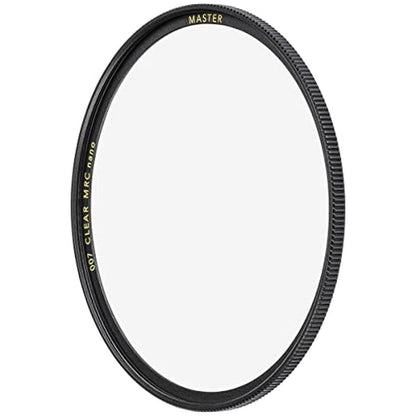 B+W 77mm Master Clear MRC Nano 007M Glass Filter – Front View