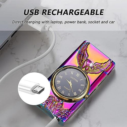 Lighter Cool: BABOBIU Electric Lighter Cool Windproof Eagle – Close-up Detail