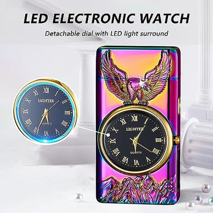 Lighter Cool: BABOBIU Electric Lighter Cool Windproof Eagle – In Use