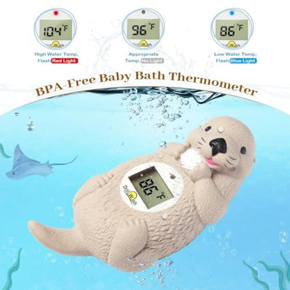 Baby Bath Thermometer: Doliwish Digital Thermometer – In Use
