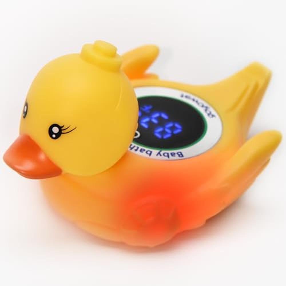 Bath Floating Thermometer: Baby Bath Thermometer with LED – Front View