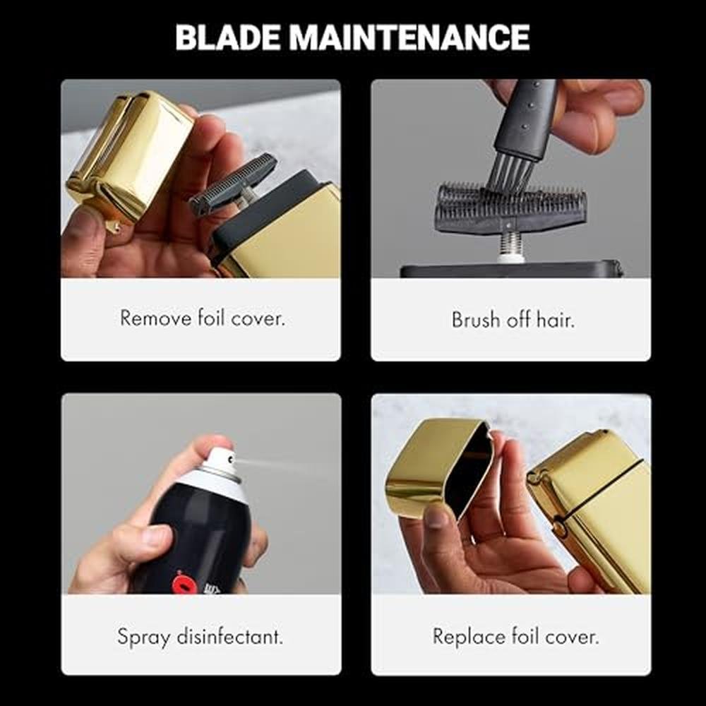 Shaver Babylisspro: Babylisspro FXFS2B BlackFX Professional – Side View