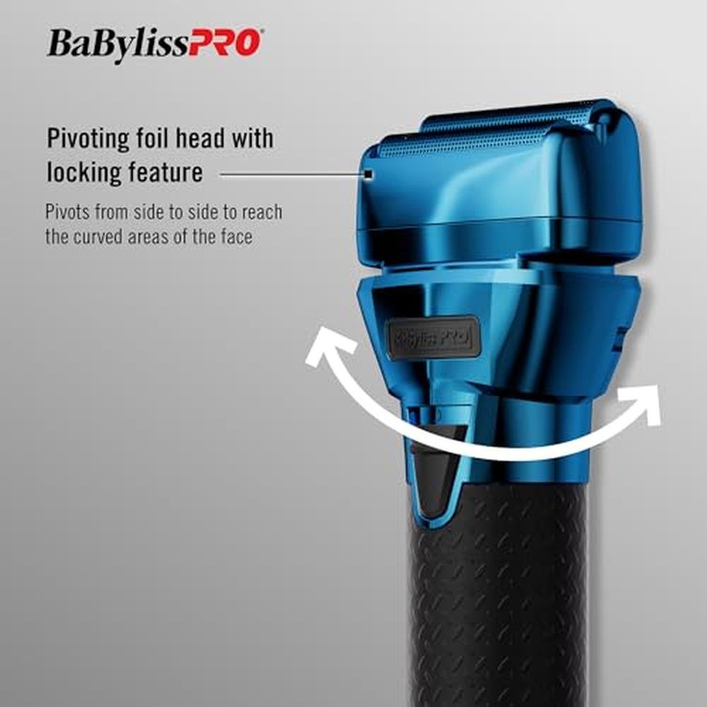 Babylisspro FXone: BlueFX Double Foil Shaver – Side View
