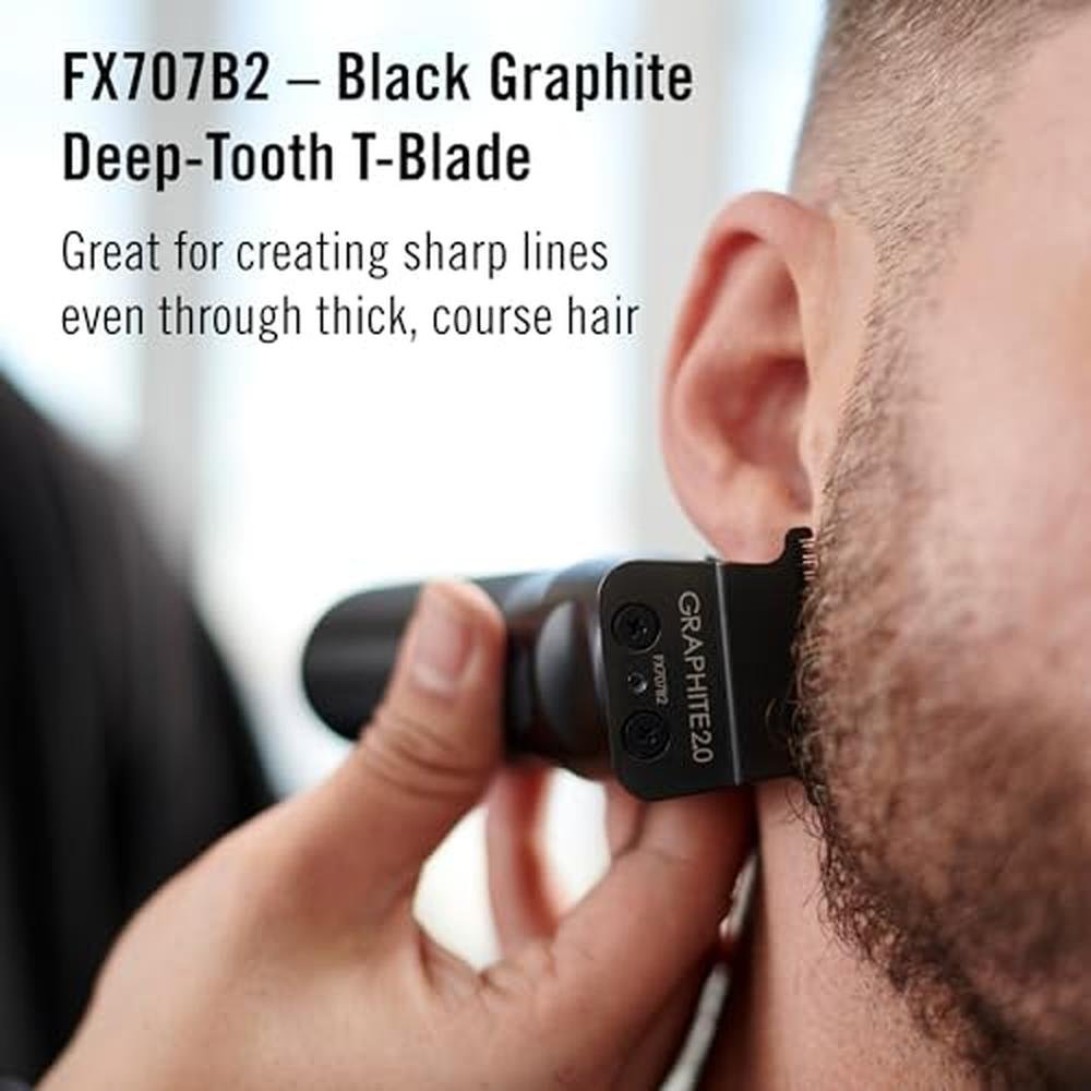 Hair Trimmer: BaByliss Pro FX One Titanium T-Blade – Side View