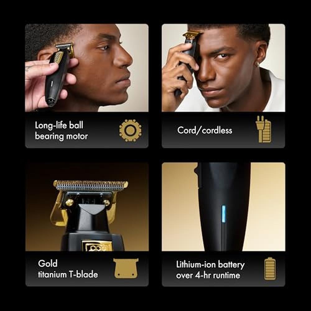 Cordless Hair Trimmer: Babyliss Pro LithiumFX – Side View