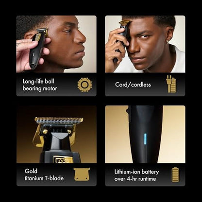 Cordless Hair Trimmer: Babyliss Pro LithiumFX – Side View