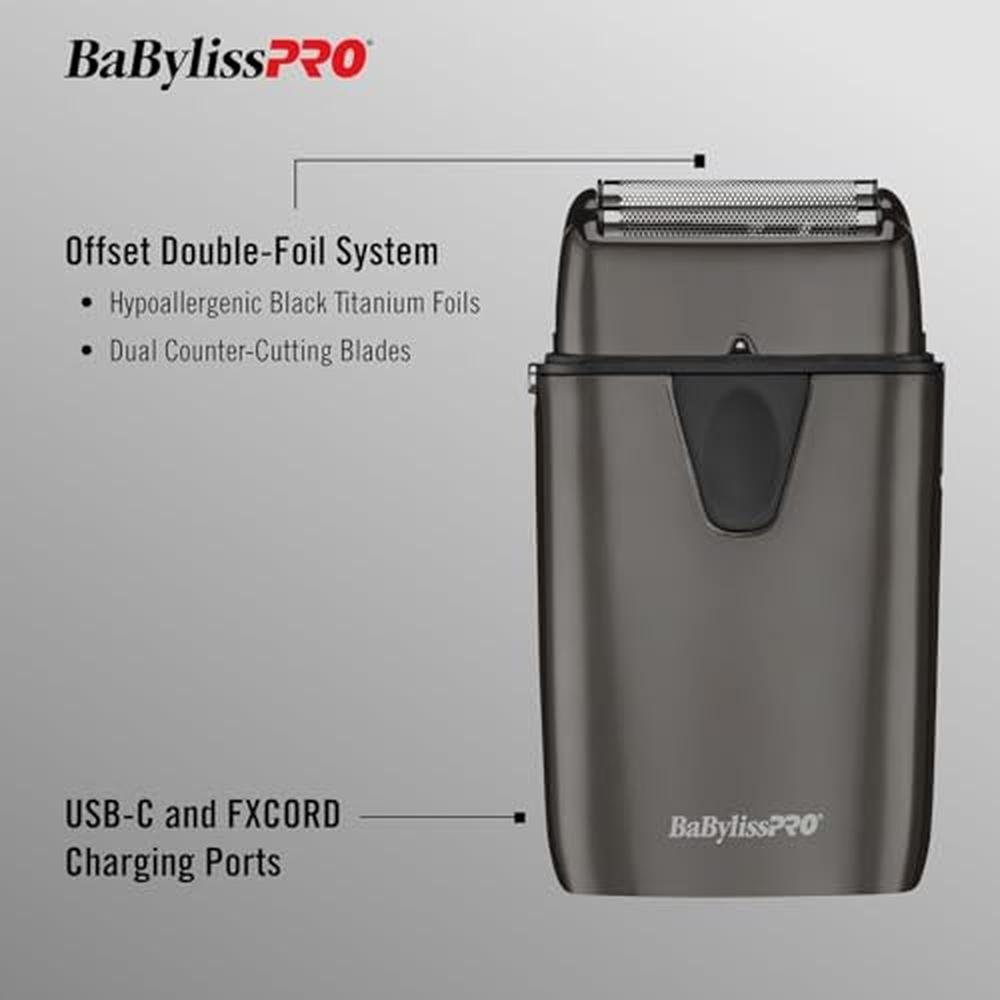 Babylisspro UVFoils Double Foil Shaver – Close-up Detail
