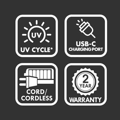 Disinfecting BabylissPro: UV Foil UV Disinfecting Metal – Close-up Detail